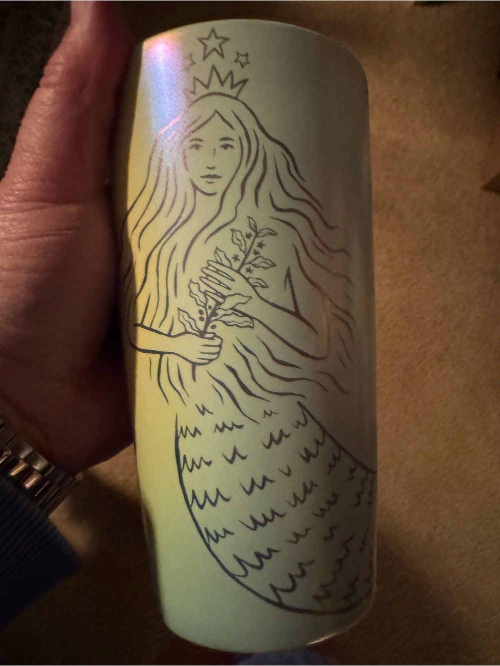 Starbucks White Ceramic 12 oz Tumbler Base